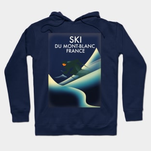 Ski Mont Blanc France Hoodie